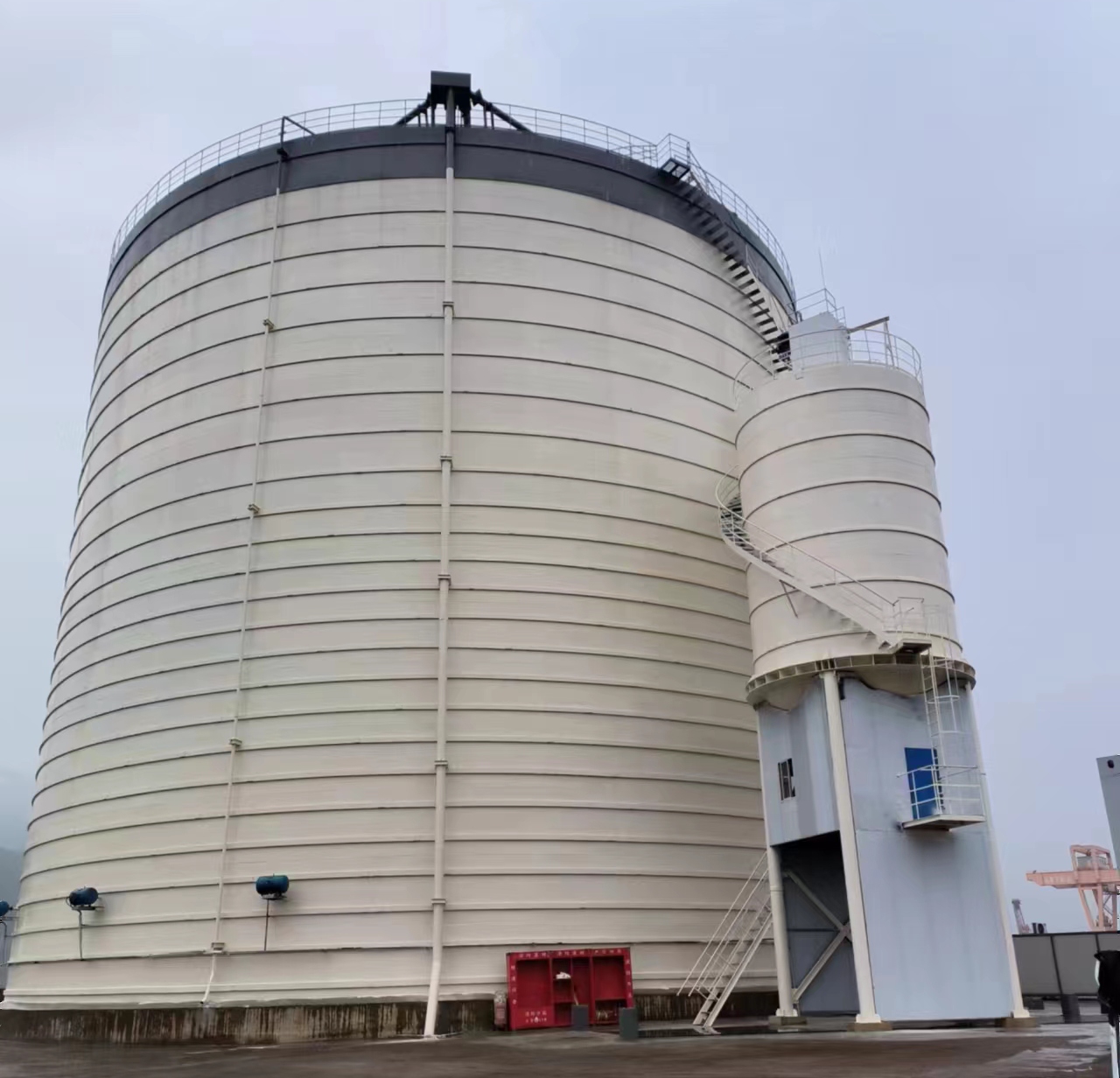 建昌10万吨水泥钢板库